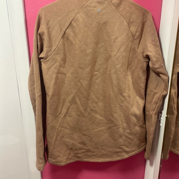 RBX Beige Pullover with Unique Zip - Picture 4 of 6